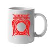 11oz Ceramic White Mug Thumbnail