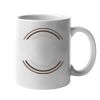 11oz Ceramic White Mug Thumbnail