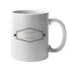 11oz Ceramic White Mug Thumbnail
