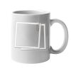 11oz Ceramic White Mug Thumbnail