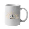11oz Ceramic White Mug Thumbnail