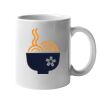 11oz Ceramic White Mug Thumbnail