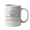 11oz Ceramic White Mug Thumbnail