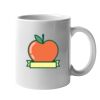 11oz Ceramic White Mug Thumbnail