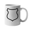 11oz Ceramic White Mug Thumbnail