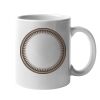 11oz Ceramic White Mug Thumbnail
