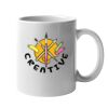 11oz Ceramic White Mug Thumbnail