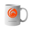 11oz Ceramic White Mug Thumbnail