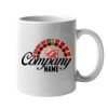 11oz Ceramic White Mug Thumbnail