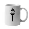 11oz Ceramic White Mug Thumbnail