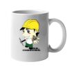 11oz Ceramic White Mug Thumbnail