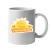 11oz Ceramic White Mug Thumbnail