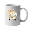 11oz Ceramic White Mug Thumbnail