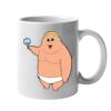 11oz Ceramic White Mug Thumbnail