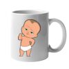 11oz Ceramic White Mug Thumbnail