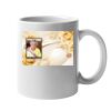 11oz Ceramic White Mug Thumbnail