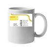 11oz Ceramic White Mug Thumbnail
