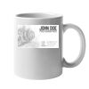 11oz Ceramic White Mug Thumbnail