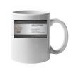 11oz Ceramic White Mug Thumbnail
