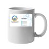 11oz Ceramic White Mug Thumbnail