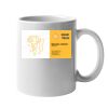 11oz Ceramic White Mug Thumbnail