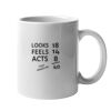 11oz Ceramic White Mug Thumbnail
