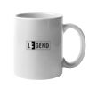 11oz Ceramic White Mug Thumbnail