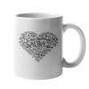 11oz Ceramic White Mug Thumbnail