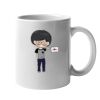 11oz Ceramic White Mug Thumbnail