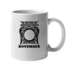 11oz Ceramic White Mug Thumbnail