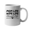 11oz Ceramic White Mug Thumbnail