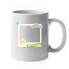 11oz Ceramic White Mug Thumbnail