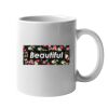 11oz Ceramic White Mug Thumbnail