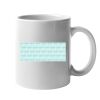 11oz Ceramic White Mug Thumbnail