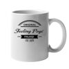 11oz Ceramic White Mug Thumbnail