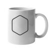 11oz Ceramic White Mug Thumbnail