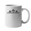 11oz Ceramic White Mug Thumbnail