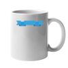 11oz Ceramic White Mug Thumbnail