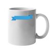 11oz Ceramic White Mug Thumbnail