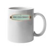 11oz Ceramic White Mug Thumbnail