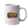 11oz Ceramic White Mug Thumbnail