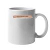 11oz Ceramic White Mug Thumbnail