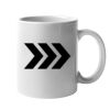 11oz Ceramic White Mug Thumbnail