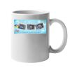 11oz Ceramic White Mug Thumbnail