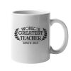 11oz Ceramic White Mug Thumbnail