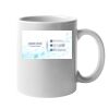 11oz Ceramic White Mug Thumbnail