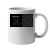 11oz Ceramic White Mug Thumbnail
