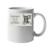 11oz Ceramic White Mug Thumbnail