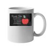 11oz Ceramic White Mug Thumbnail