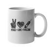 11oz Ceramic White Mug Thumbnail